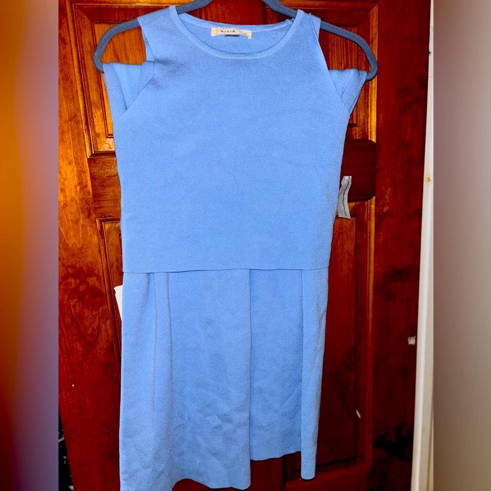 Blue two piece set